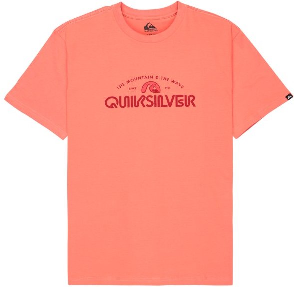 Thumbnail - Quiksilver - EV Vista S/S - T-Shirt Gr S rot
