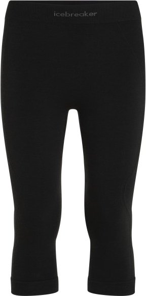 Thumbnail - Icebreaker - Merino Blend 260 Zoneknit SL 18 3/4 Tights - Merinounterwäsche Gr L schwarz