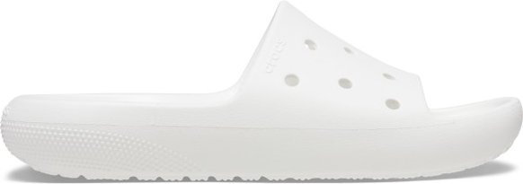 Thumbnail - Crocs - Classic Slide V2 - Sandalen Gr M8 / W10 weiß