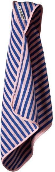 Bongusta - Kid's Naram Baby Towel - Badehandtuch Gr 80 x 80 cm blau/rosa