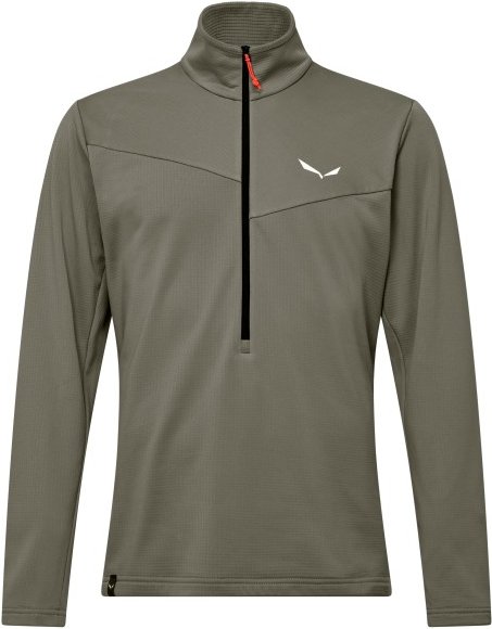 Salewa - Puez Cammino PL Half-Zip Jacket - Fleecepullover Gr 46 oliv
