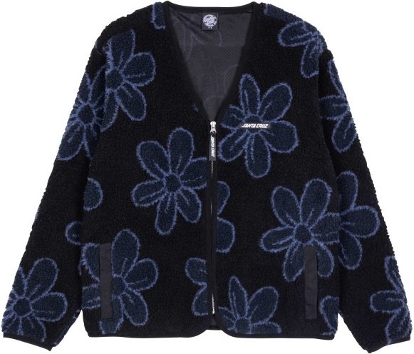 Santa Cruz - Women's Homebody Jacket - Fleecejacke Gr 8 blau/schwarz