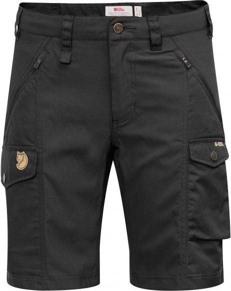 Fjällräven - Women's Nikka Shorts Curved - Shorts Gr 46 schwarz