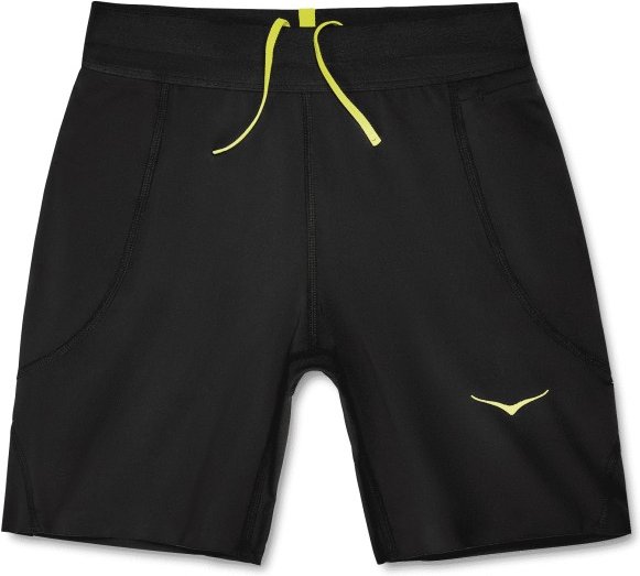 HOKA - Women's Novafly 6'' Knit Short - Laufshorts Gr L schwarz