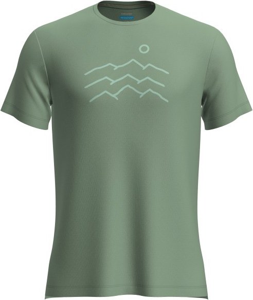 Icebreaker - Merino 125 Cool-Lite Sphere S/S Across - Merinoshirt Gr XXL grün