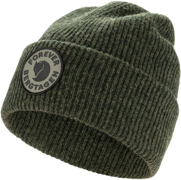 Thumbnail - Fjällräven - Bergtagen Forever Wool Beanie - Mütze Gr One Size oliv