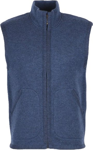 Flomax - Walk Weste Reißverschluss - Wollweste Gr XL blau