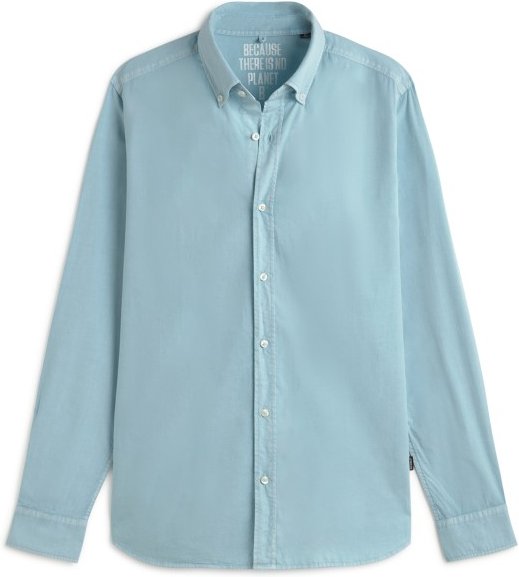 Ecoalf - Antejo Popelin Shirt - Hemd Gr S türkis