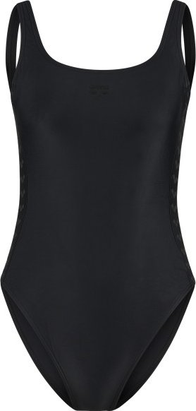 Arena - Women's Team Stripe Swimsuit U Back - Badeanzug Gr L schwarz