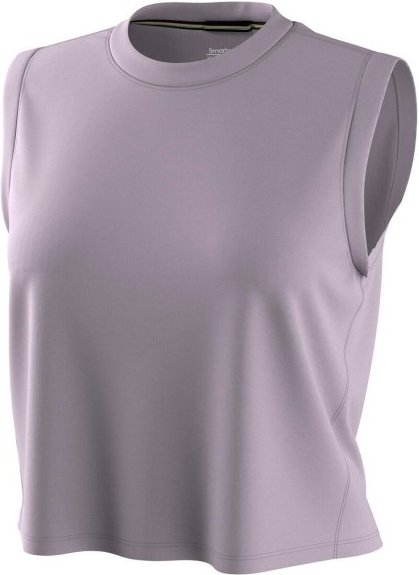 Smartwool - Women's Active Ultralite Crop Tank - Merinoshirt Gr XS lila