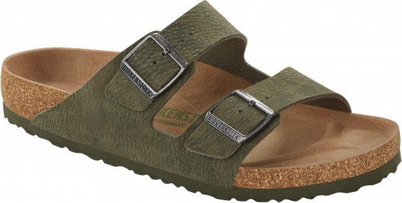 Thumbnail - Birkenstock - Arizona SYN Vegan - Sandalen Gr 46 - Regular oliv/braun