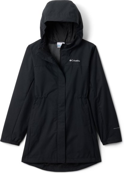 Columbia - Kid's Hikebound Long Jacket - Regenjacke Gr S schwarz