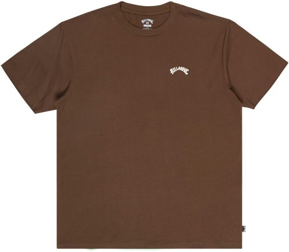Billabong - Arch Crew S/S - T-Shirt Gr S braun