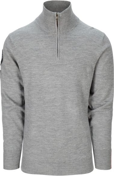 Amundsen Sports - Peak Half Zip - Merinopullover Gr XXL grau
