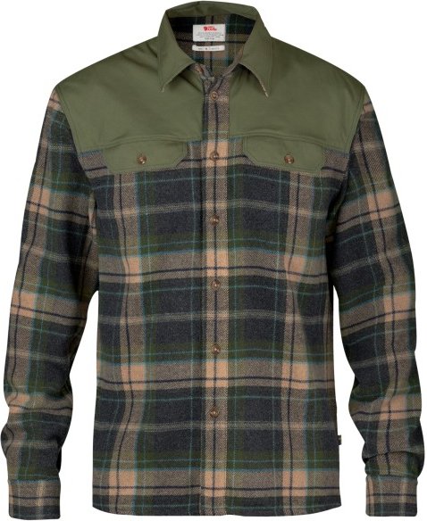 Fjällräven - Granit Shirt - Hemd Gr XXL oliv