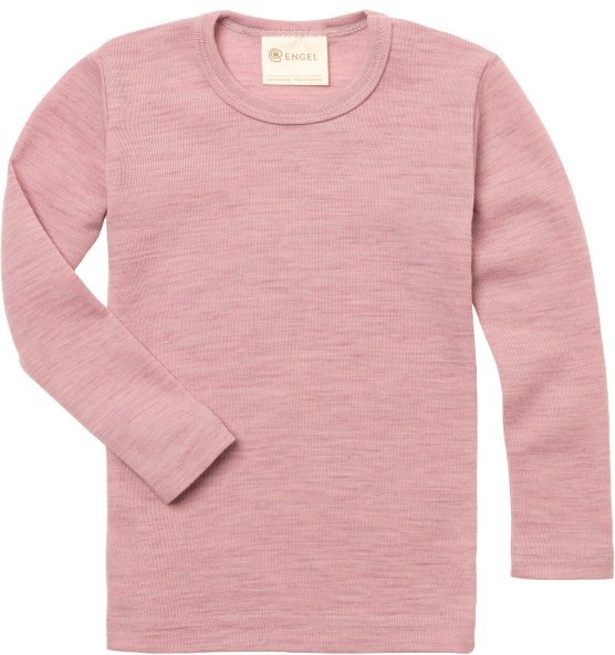 Engel - Kinder-Unterhemd L/S - Alltagsunterwäsche Gr 140 rosa