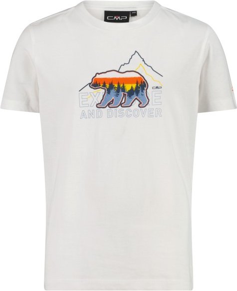 CMP - Kid's T-Shirt Print - T-Shirt Gr 152 weiß