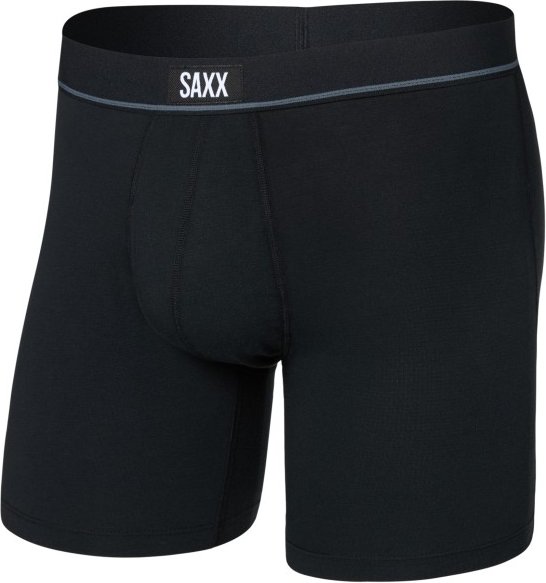 Thumbnail - Saxx - Essential Cotton Boxer Brief Fly - Alltagsunterwäsche Gr XXL schwarz
