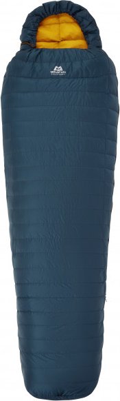 Mountain Equipment - Helium Solo - Daunenschlafsack Gr Long - Body Size: 200 cm blau