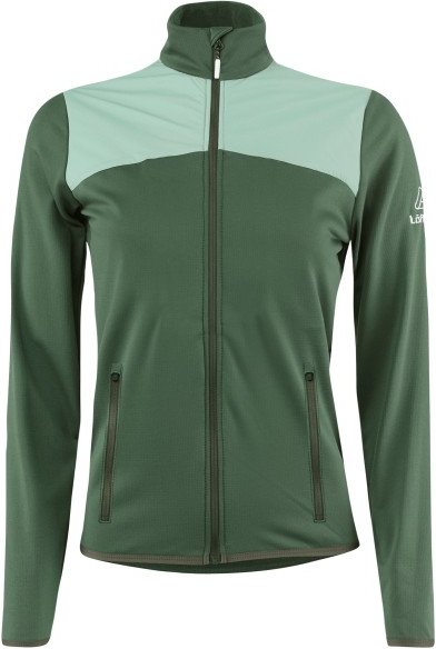 Löffler - Women's Midjacket Tour Tech-Stretch - Fleecejacke Gr 44 oliv