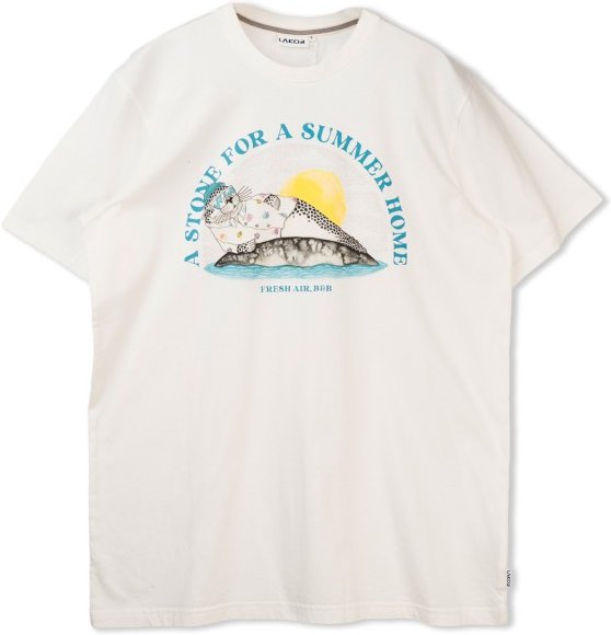 LAKOR - Summer Stone T-Shirt - T-Shirt Gr L weiß