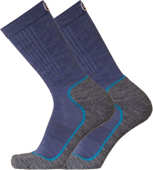 UphillSport - Repo 4-Layer Drytech M4 Merino & Tencel - Wandersocken Gr 43-46 blau