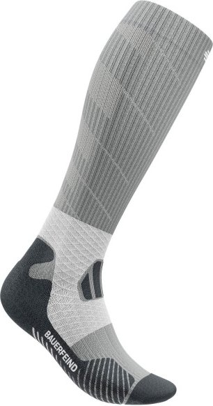 Bauerfeind Sports - Women's Trail Run Compression Socks - Laufsocken Gr 35-38 - S: 31-36 cm grau