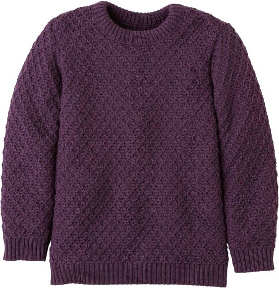 Thumbnail - disana - Kid's Aran-Pullover - Wollpullover Gr 122/128 lila