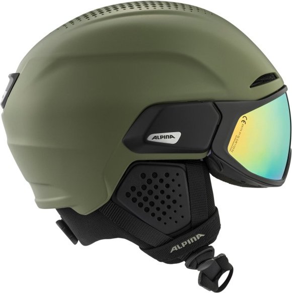 Alpina - Alto Q-Lite - Skihelm Gr 59-63 cm oliv