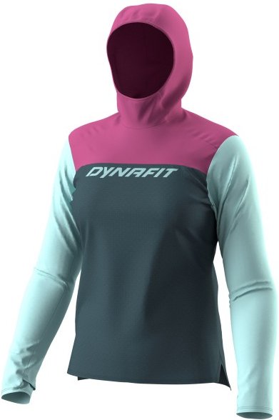 Dynafit - Women's Traverse Sun Hoody - Funktionsshirt Gr L blau