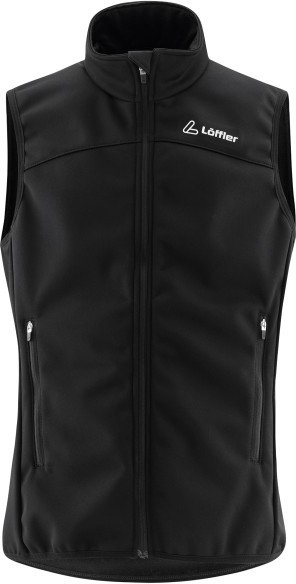 Löffler - Kid's Vest Airblocc Warm - Softshellweste Gr 152 schwarz
