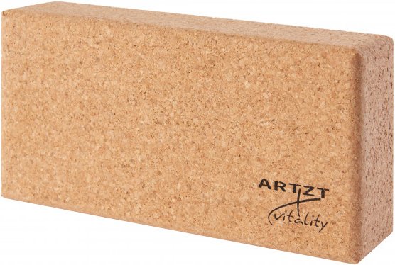 ARTZT vitality - Kork Yogablock - Yogablock Gr 22,7 x 12 x 6,5 cm cork
