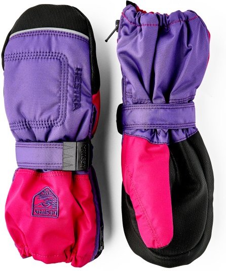 Hestra - Baby Zip Long Mitt - Handschuhe Gr 4 lila
