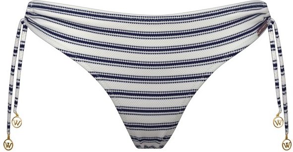 Watercult - Women's Seaside Splash Adj. Bikini Bottoms - Bikini-Bottom Gr 36 grau