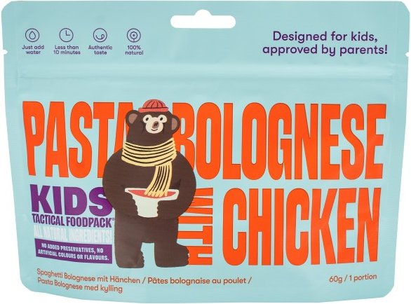 TACTICAL FOODPACK - Kids Pasta Bolognese with Chicken Gr 60 g