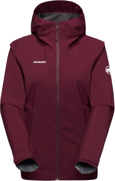 Mammut - Women's Linard Light Hardshell Hooded Jacket - Regenjacke Gr XS rot