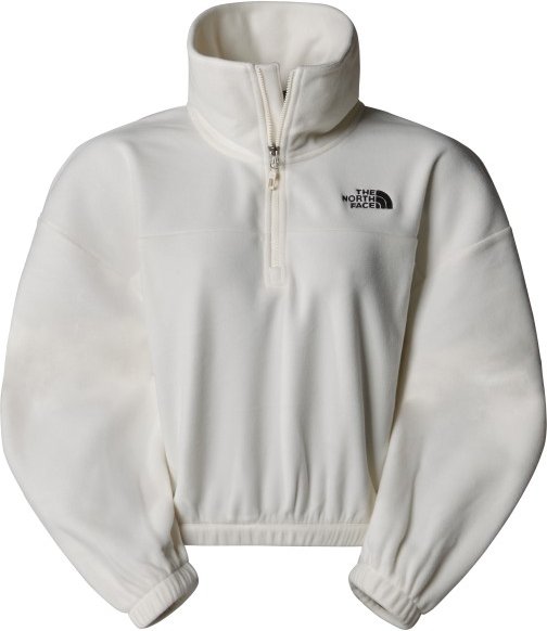 The North Face - Women's 100 Glacier Half Zip Fleece - Fleecepullover Gr L grau