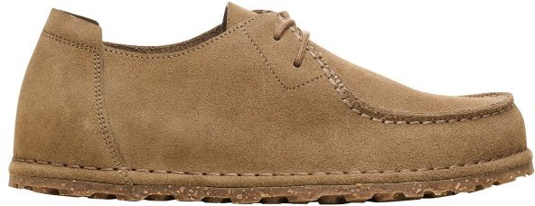 Birkenstock - Utti Lace Suede Leather - Freizeitschuhe Gr 40 - Narrow gray taupe