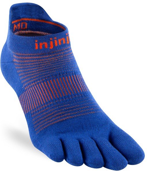Injinji - Run Lightweight No-Show - Laufsocken Gr S blau