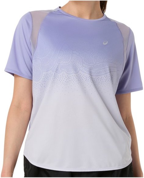 Asics - Women's Road Fade S/S Top - Laufshirt Gr S lila