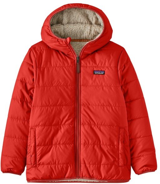 Patagonia - Boy's Reversible Ready Freddy Hoody - Winterjacke Gr S rot