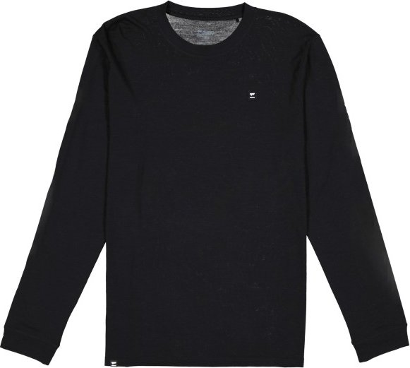 Mons Royale - Icon Merino Air-Con L/S - Merinoshirt Gr XXL schwarz