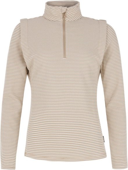 Protest - Women's Prtivory 1/4 Zip Active Top - Pullover Gr 42 beige