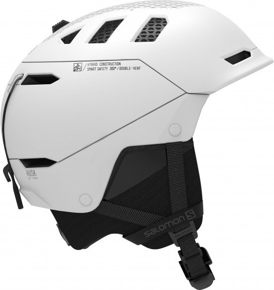 Thumbnail - Salomon - Husk Prime - Skihelm Gr 53-56 cm - S grau/weiß