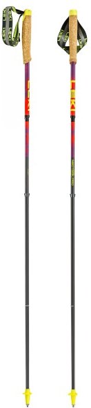 Thumbnail - Leki - Neotrail Pro FX.One SL - Trailrunning Stöcke Gr 115 cm rot/ neonyellow