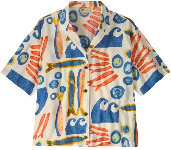 Patagonia - Women's Tidal Threads Shirt - Bluse Gr L beige