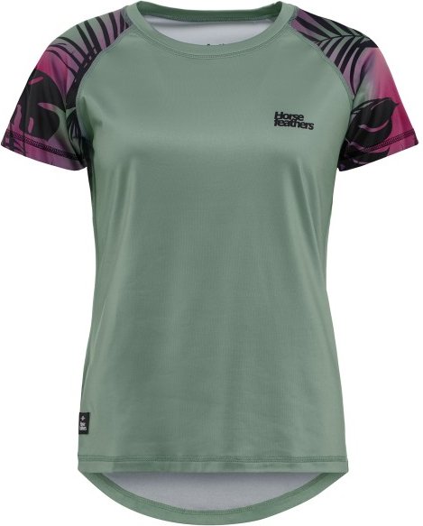 Horsefeathers - Women's Deco Bike Jersey - Radtrikot Gr M grün