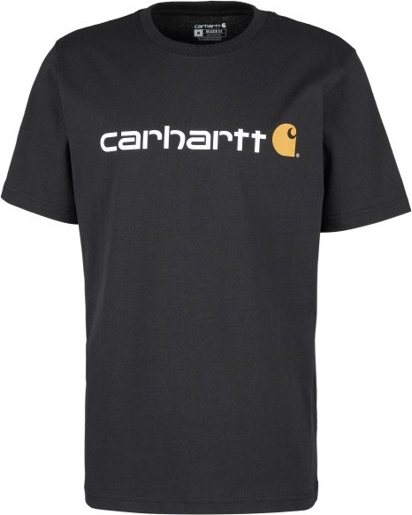 Carhartt - Core Logo S/S - T-Shirt Gr XXL schwarz