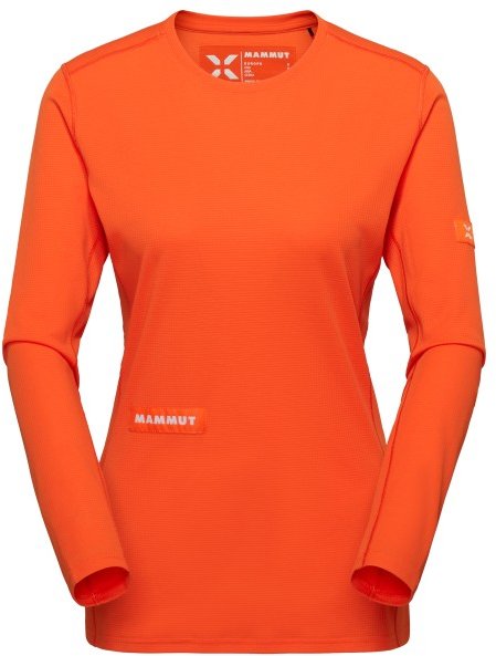 Mammut - Women's Eiger Nordwand First Layer Longsleeve - Funktionsshirt Gr XL rot