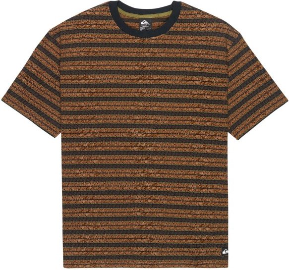 Thumbnail - Quiksilver - Okano Jacquard S/S Tee - T-Shirt Gr XXL braun